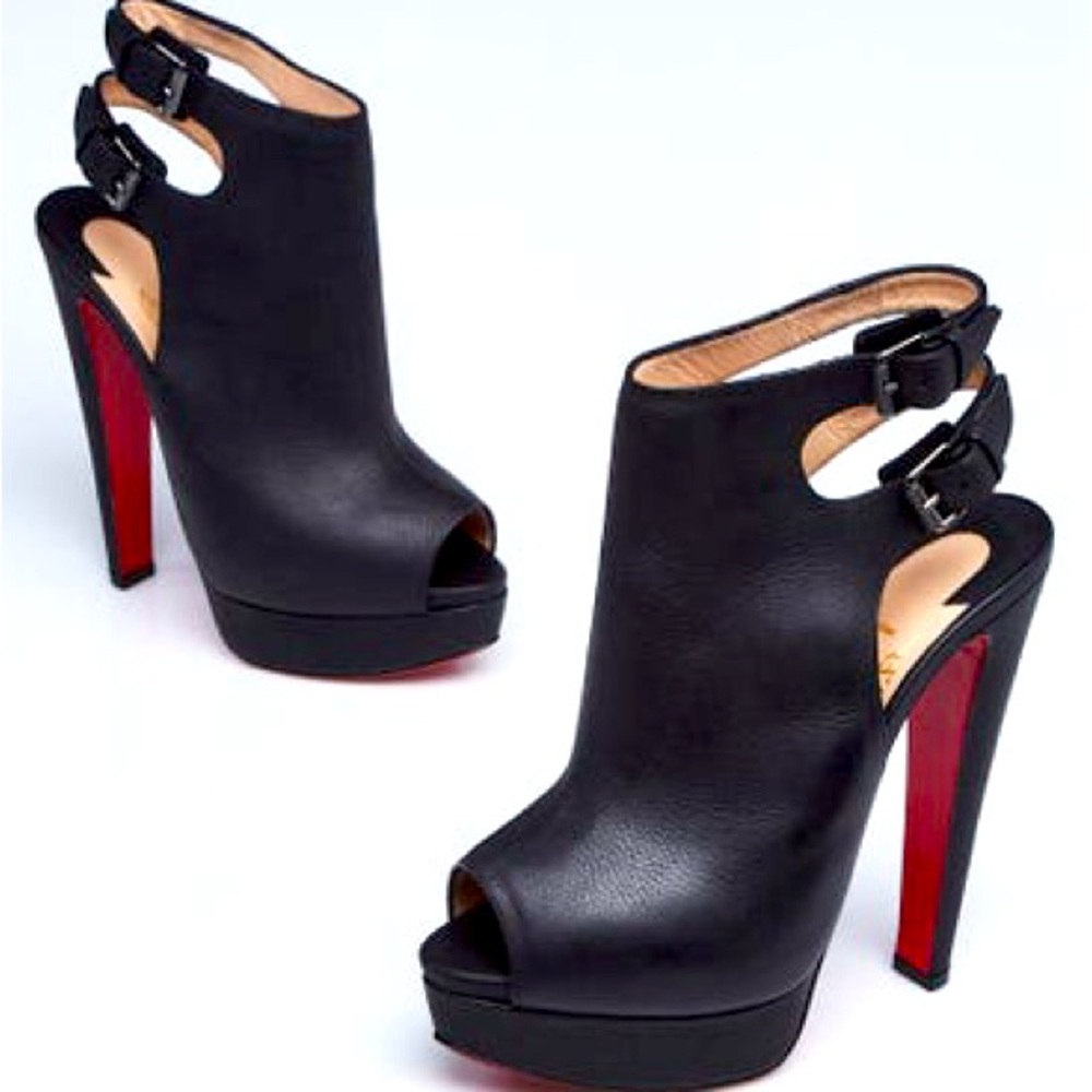 Christian Louboutin Strapagada 150 Calf Morphee bootie Size 9